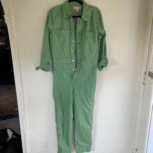 Madewell mint boiler suit new with tags